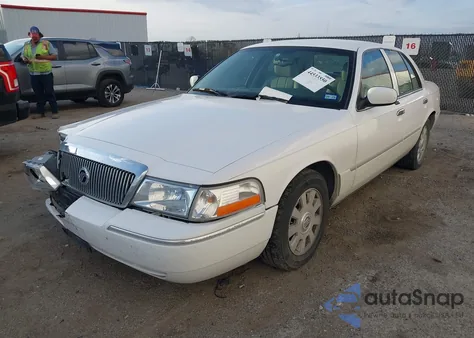 2005 Mercury Grand Marquis Ls/Lse из США, поврежденный, VIN 2MEHM75W75X658063
